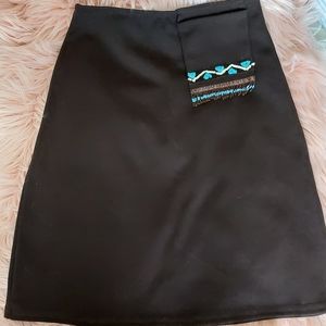 Morgan de Toi /  Brown Skirt 22.5" long
